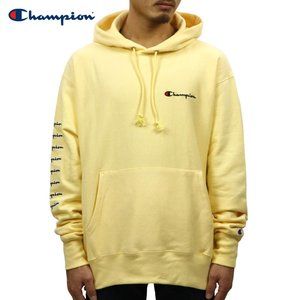 Champion Yellow Logo Hoodie
